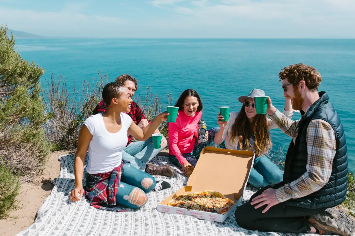 branded picnic blankets